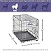 MidWest Homes for Pets Newly Enhanced Single Door iCrate Dog Crate, Includes...