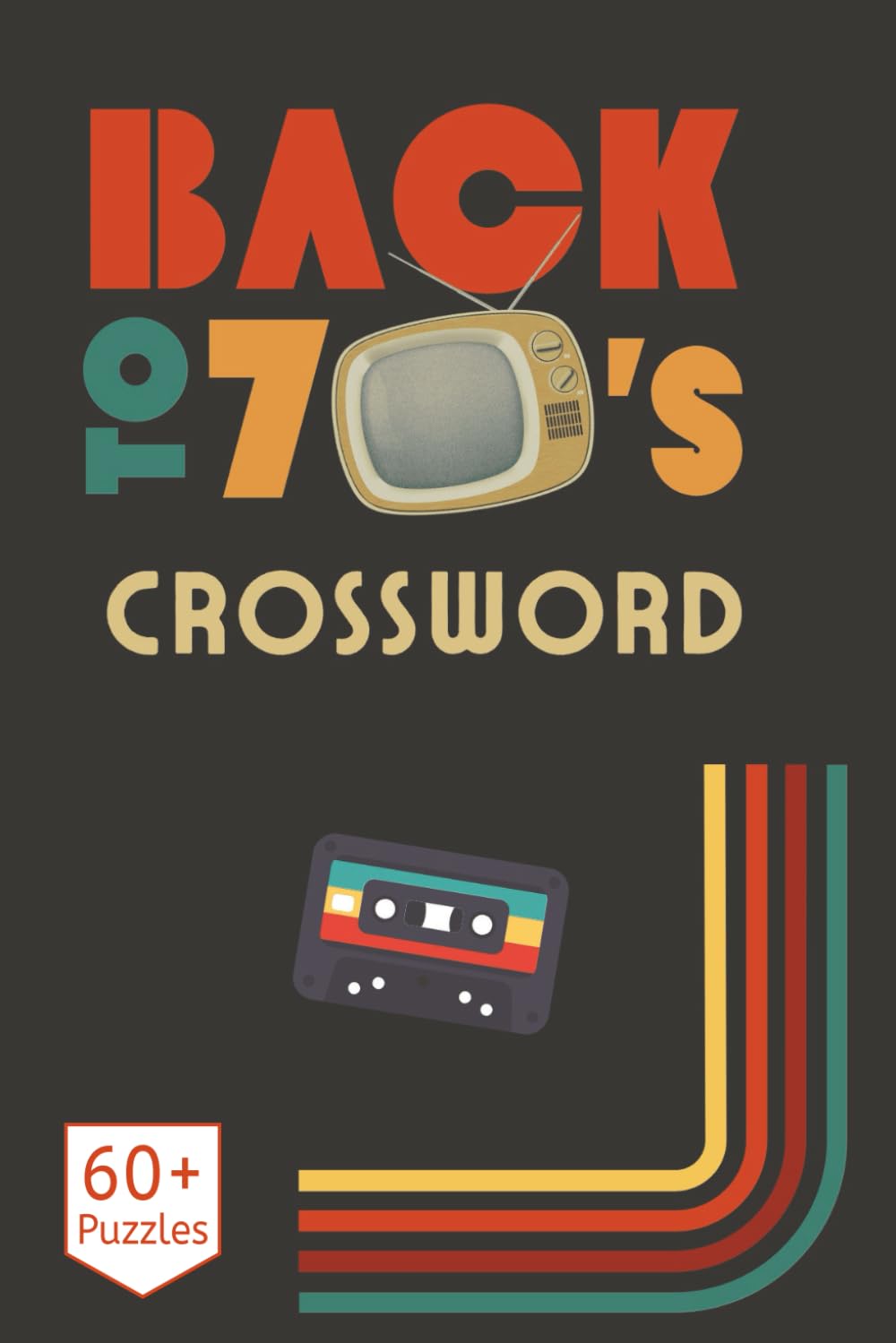 1970's crossword puzzle book: 1970s Nostalgia Crossword Book: 60+ Themed Puzzles