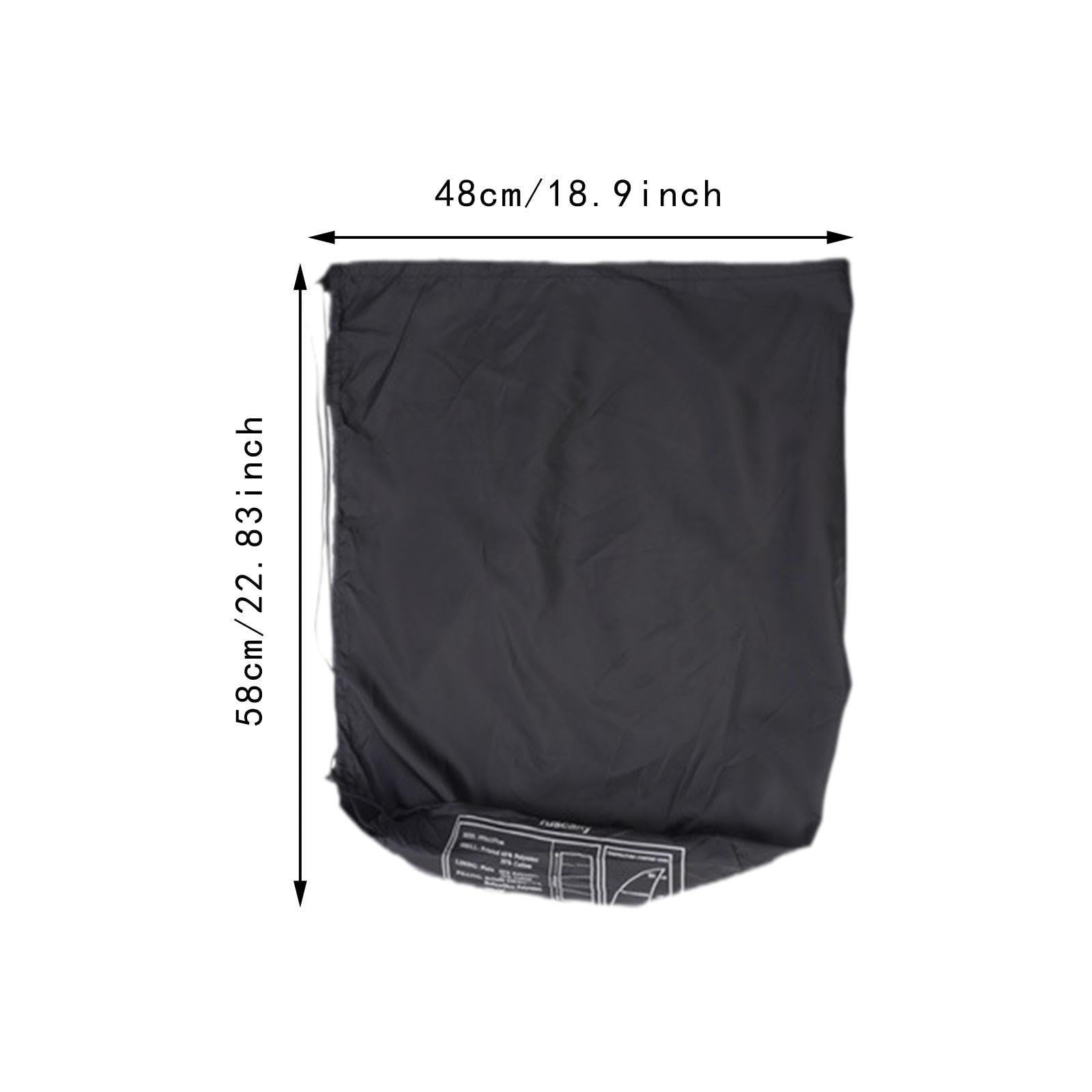 kowaku Sleeping Bag Storage Bag Drawstring Lightweight Carry Bag Large Capacity Pouch Stuff Sack Luggage Organizer for Travel Hiking