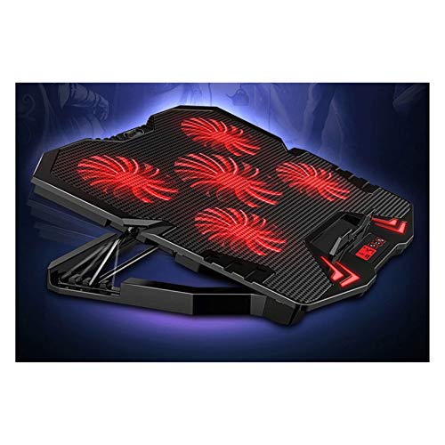 Base refrigerante para laptop con 5 ventiladores miniatura 7