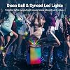 TONOR Wireless Karaoke Machine for Adults, PA System Portable Bluetooth Singing Speaker with 100ft Dual Wireless Microphones Microfono, Disco Ball for Home Karaoke, Party, Class and Church K20