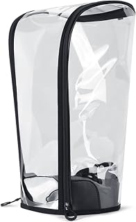 HMWOKPOT Transparent Golf Bag Rain Cover, Universal Golf Bag Rain Protection Cover for Golf Push Carts Golf Bag Golf Accessary Golf Lovers