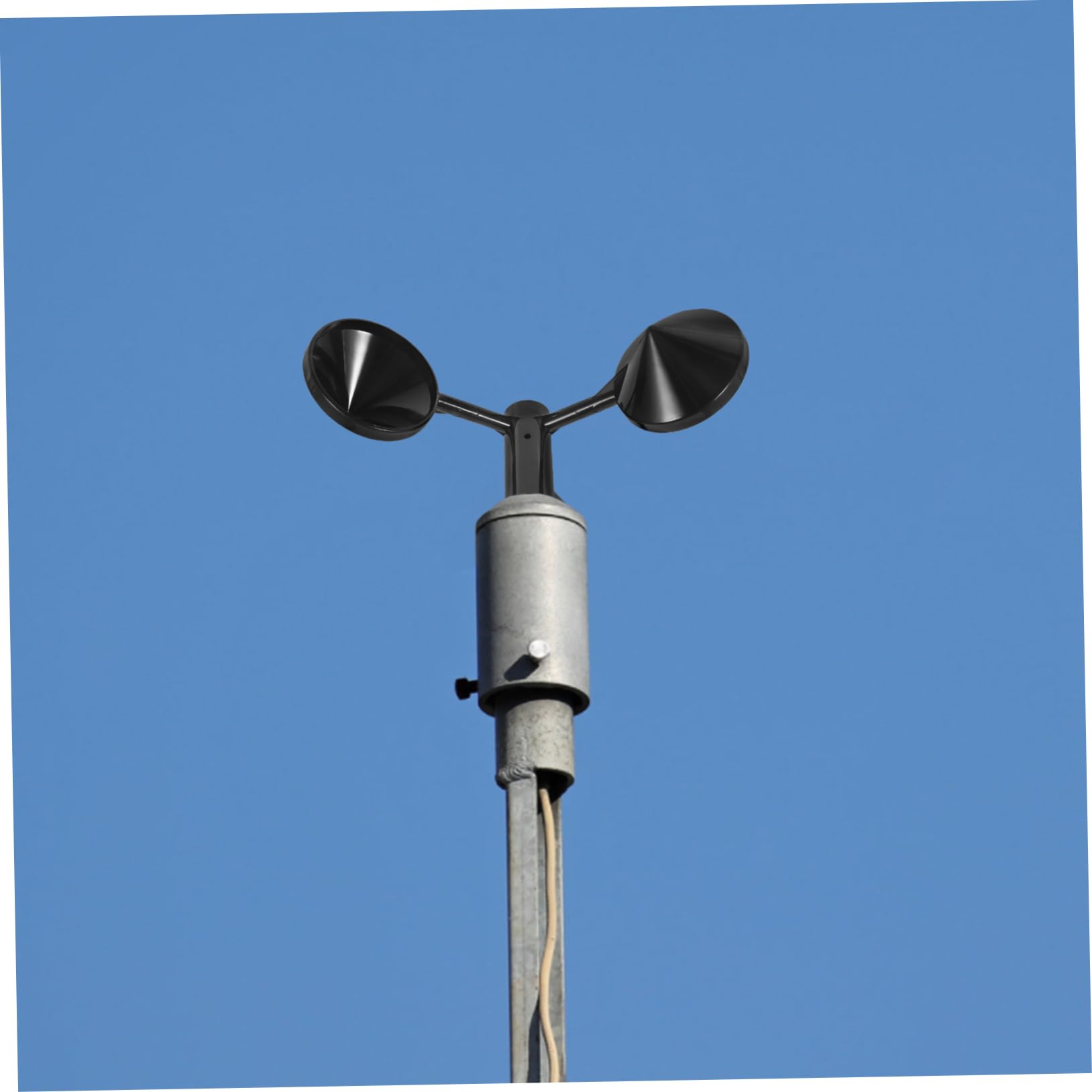 Yardenfun 2 Piezas De Sensor De Velocidad del Viento Anemómetro De Repuesto Taza De Viento De 3 Tazas Herramienta De Medición De Velocidad del Viento Medidor De Viento Seguro Y Resistente.