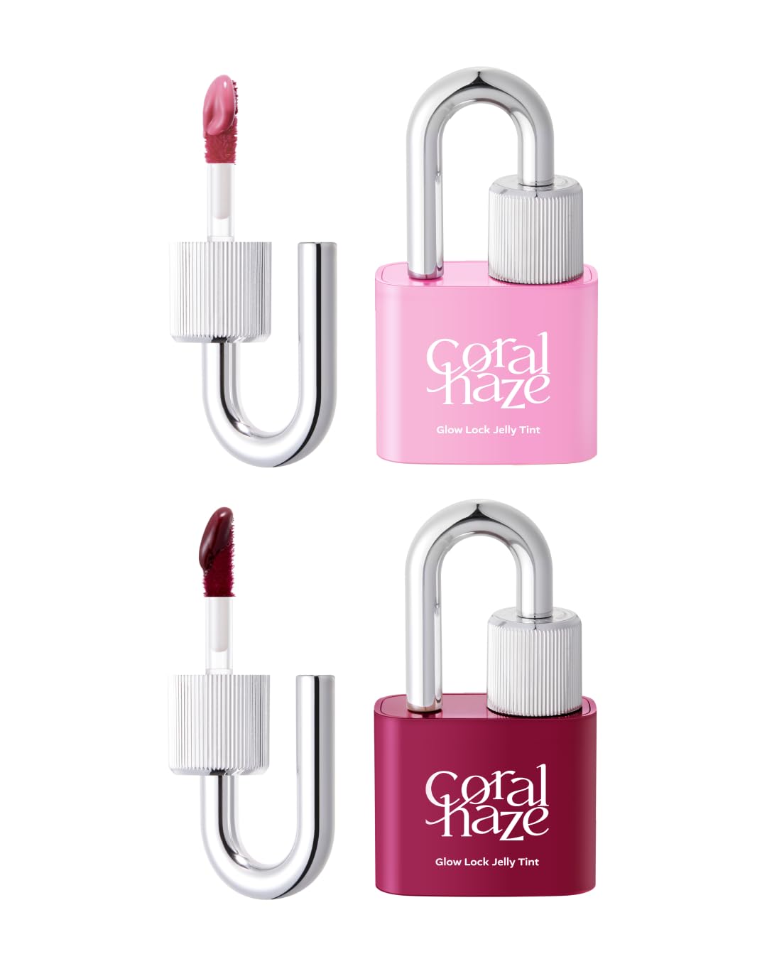 Glow Lock Jelly Tint Cooltone Best Duo (113 Peony + 108 Juicy) Water Glow Lip Stain