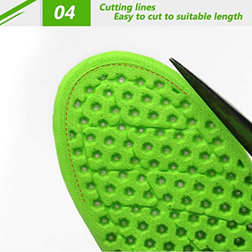 Plantillas elevadoras transpirables para hombre y mujer 3.5cm miniatura 6