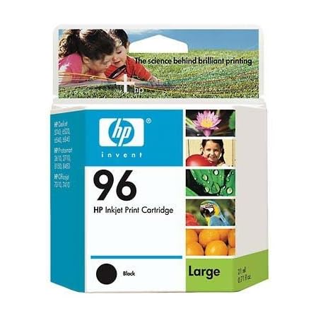 Amazon.com: HP 96 Black Cartridge, Ink 