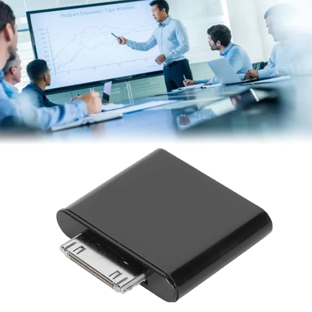 Trasmettitore audio Bluetooth per iPod Adattatore Bluetooth wireless a 30 pin per altoparlanti domestici Trasmette l'audio della TV