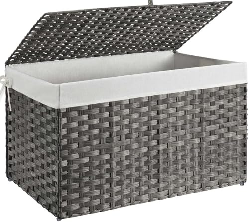 GREENSTELL Large Storage Basket With Lid