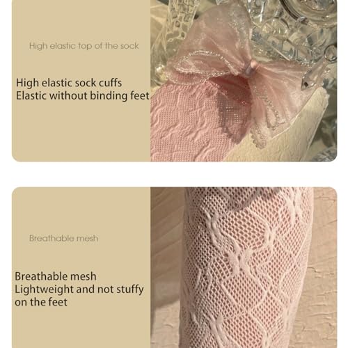 Children's Stockings Comfortable Calf Length Socks Soft & Breathable Infants Under Knee Length Socks For Girls Stretchable Lo3