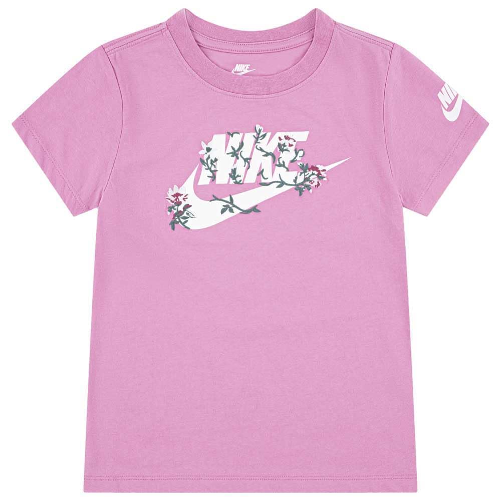 Nike Nkg Floral Futura SS Tee T-Shirt Bambine e Ragazze