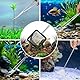 Flintronic 7 Stück Aquarium Aquascaping Tools, 4-in-1-Aquarium Schere Zangen Spatel Pinzette, mit Aufbewahrungsbeutel & Fischnetz, Aquarium Reinigungsset, für Fisch Tank Reinigung Pflanze Trimmen