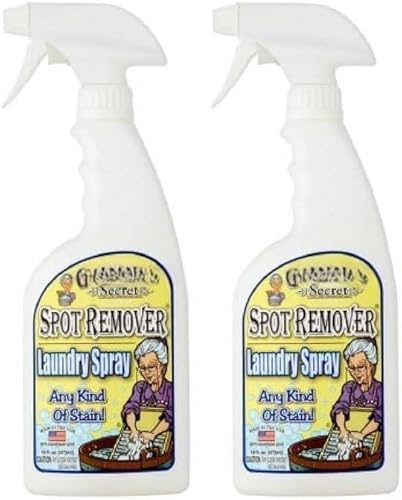 Gran~dmas Sec~ret Spot Remover Laundry Spray, 16 Oz, (Pack of 2)