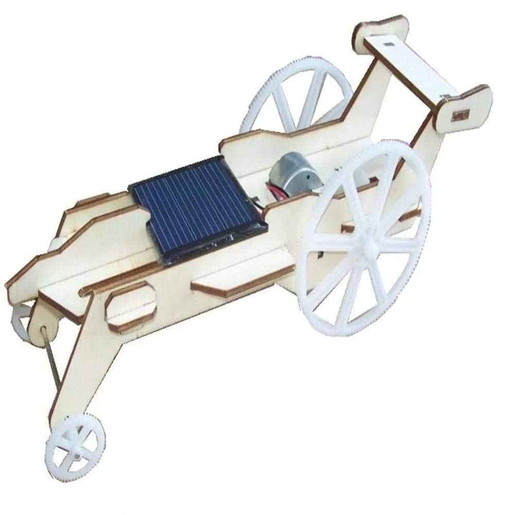 Buy XUXUWA DIY Kit Wooden Toy Solar Lunar Rover Car Unassembled With