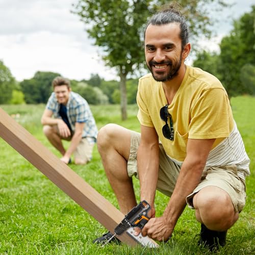 Mordx 4 Stück Bodenanker für Schaukel，Anker Outdoor Schaukel Gartenanker，Schaukelbefestigungen，Verschleißfest, Verzinkt, Winddicht, Regenfest, Schwingfest-420mm