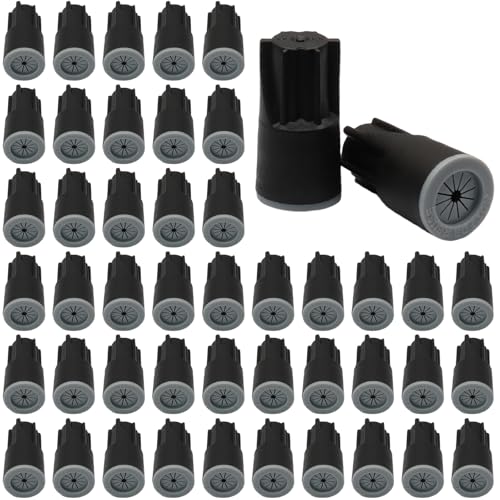 Uenhoy 40 Pcs Waterproof Wire Electrical Connectors 22AWG-14AWG, Outdoor Sealant Twist Nut Caps Cable Terminal Connector for Wet Location Installation, Landscape Light & Irrigation Valves, Black