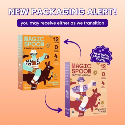 Image of Magic Spoon Grain-Free Cereal Cinnamon Flavour, 7oz (4 Boxes)