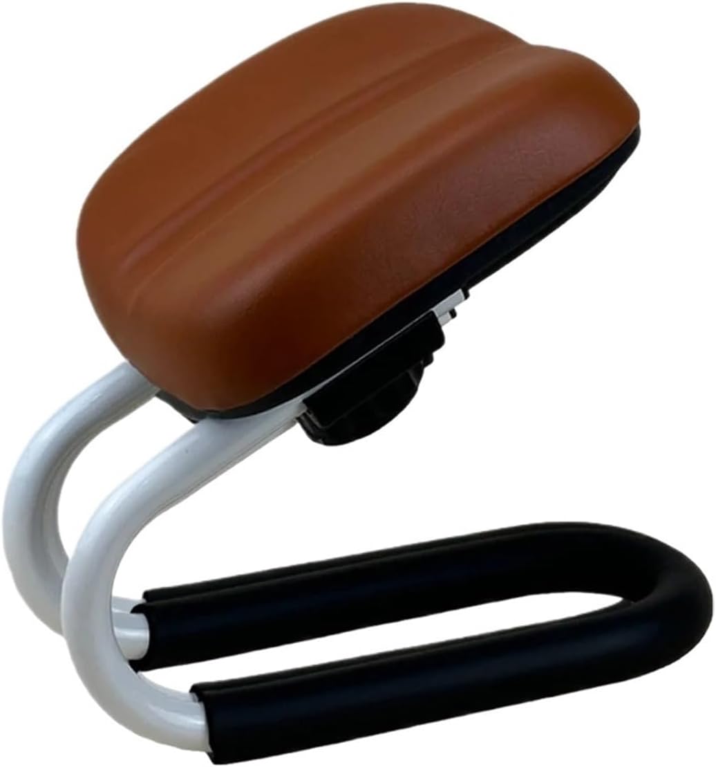 Meditation Seat Adjustable Height Portable Prayer Stool Non-Slip Leg Sleeve Ergonomic Kneeling Chair Meditation Accessories(Black)