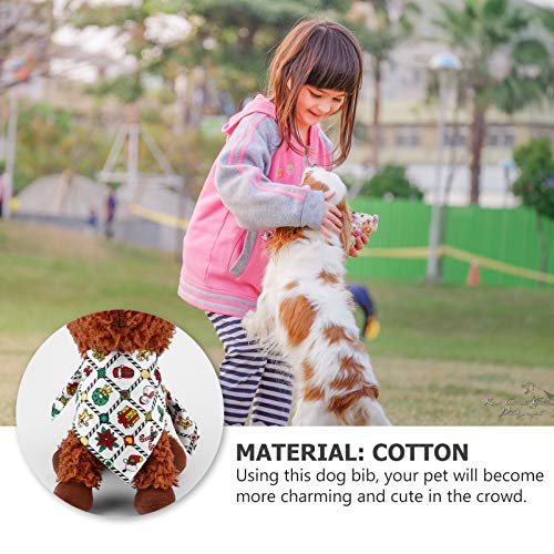 POPETPOP 4 PeÃ§as de Cachecol Cachecol Cachecol de Natal para Cachorros de Natal para Animais de Est