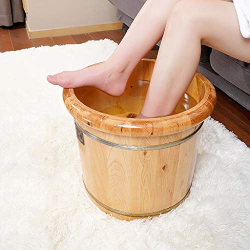 Masajeador Spa de Pies Barril de Madera de Cedro miniatura 4