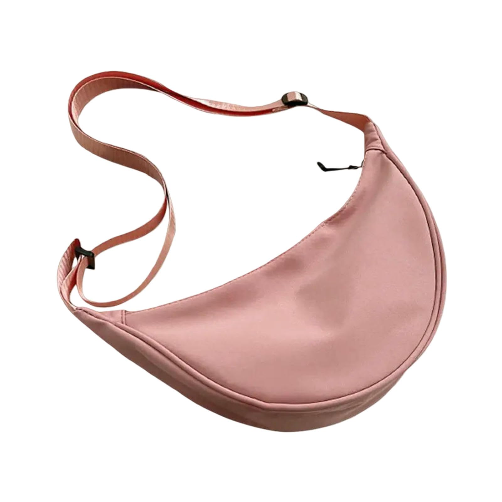 Sacs hobo la mode boulettes poitrine en nylon rose d'été