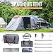FEIWOOD GEAR Inflatable SUV Tent for Camping, Waterproof Car SUV Tent for 4-6 Person Camping Easy Set Up Inflatable with 4pc Aluminum Support Pole, Inflatable Pump