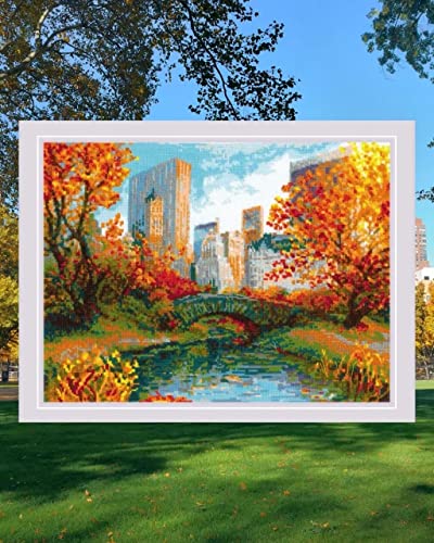 Image of Central Park Cross Stitch Kit by Riolis