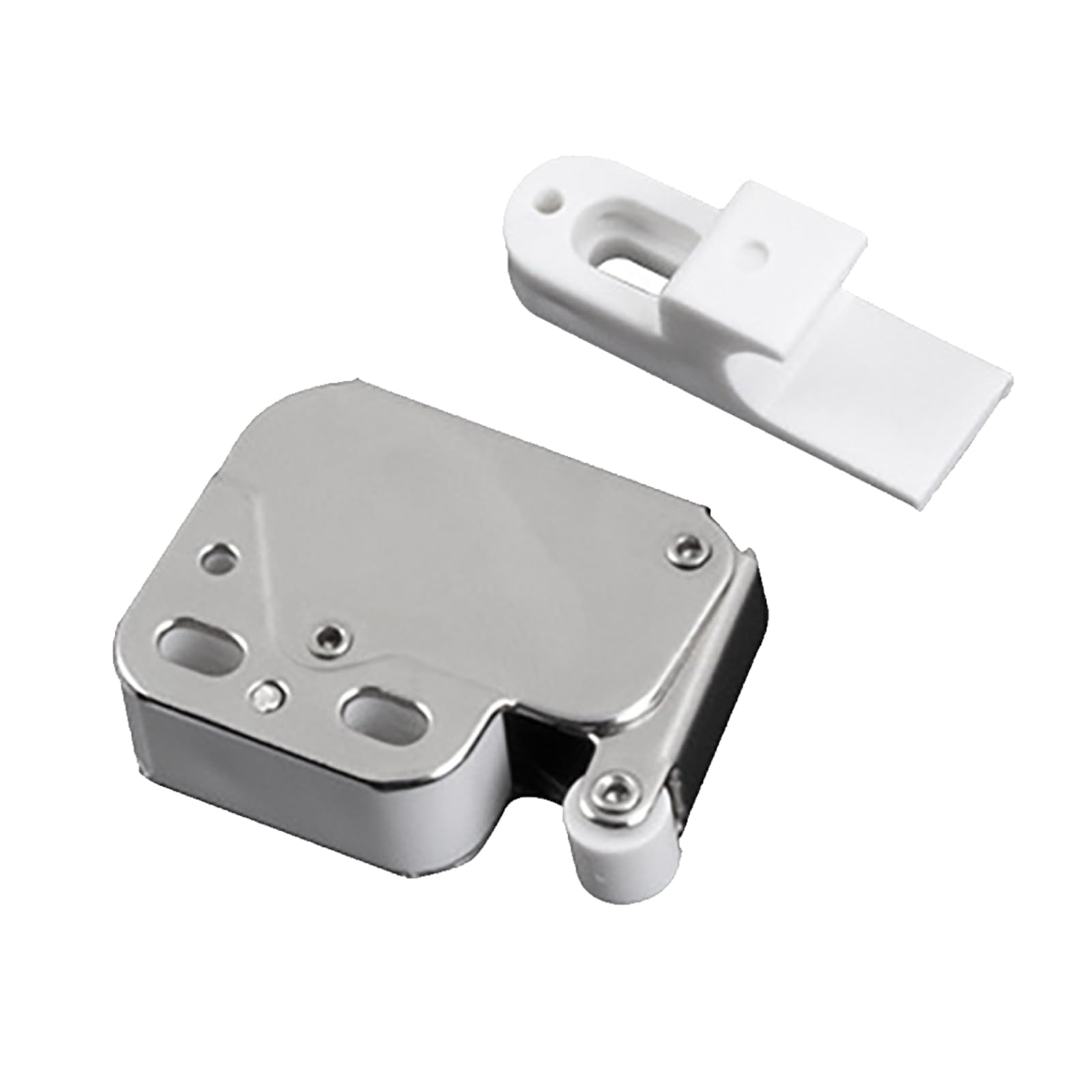 Cabinet Push Open Latch Touch To Open Catch Cabinet Drawer Type Rebound Locking Device for Catches