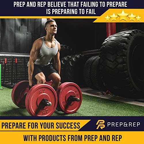 Prep and Rep Gym Workout Logbook | 114 Training Record Pages | A5 Gym, Fitness & Training Diary | Set Yourself Goals & Record Training Progress