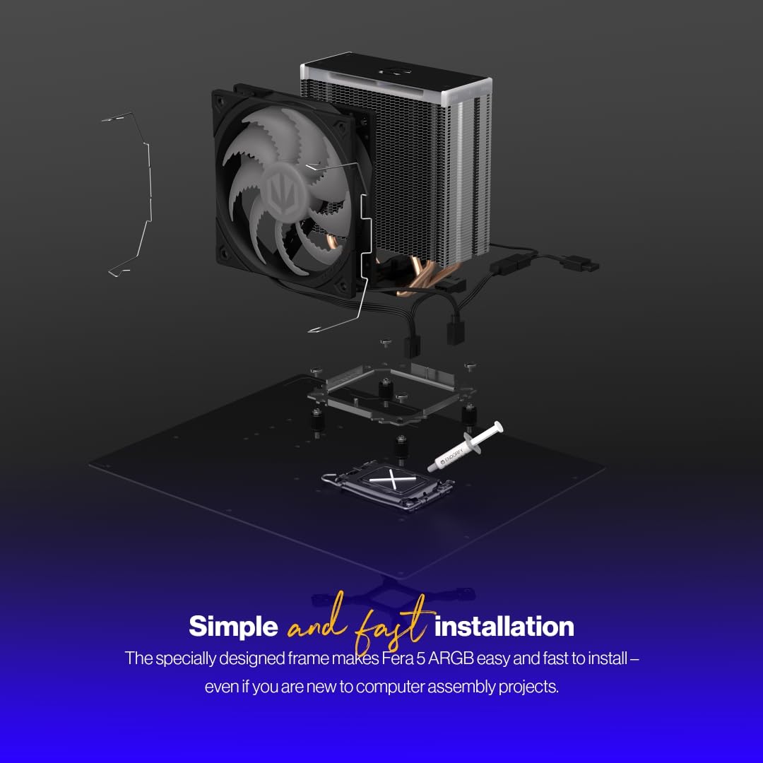 Endorfy Fera 5 ARGB - CPU Air Cooler (EY3A007)