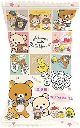 Amazon サンエックス リラックマ まとまるくん 香りつき 消しゴム 全6種 アソート 1個 消しゴム 文房具 オフィス用品 Amazon サンエックス リラックマ まとまるくん 香りつき 消しゴム 全6種 アソート 1個 消しゴム 文房具 オフィス用品