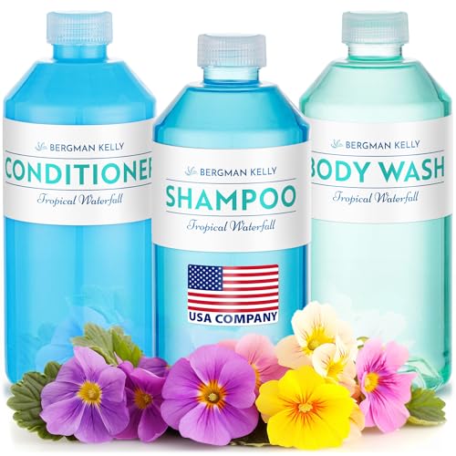 Bergman Kelly Replacement Shampoo, Conditioner & Body Wash Set