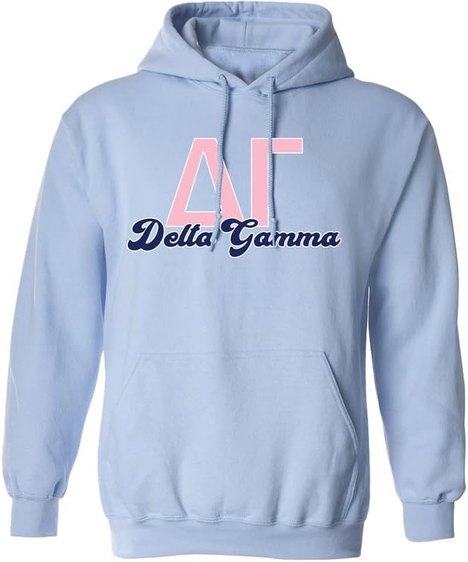 Delta Gamma Hoodie - Dee Gee Color Me Greek Sweatshirt