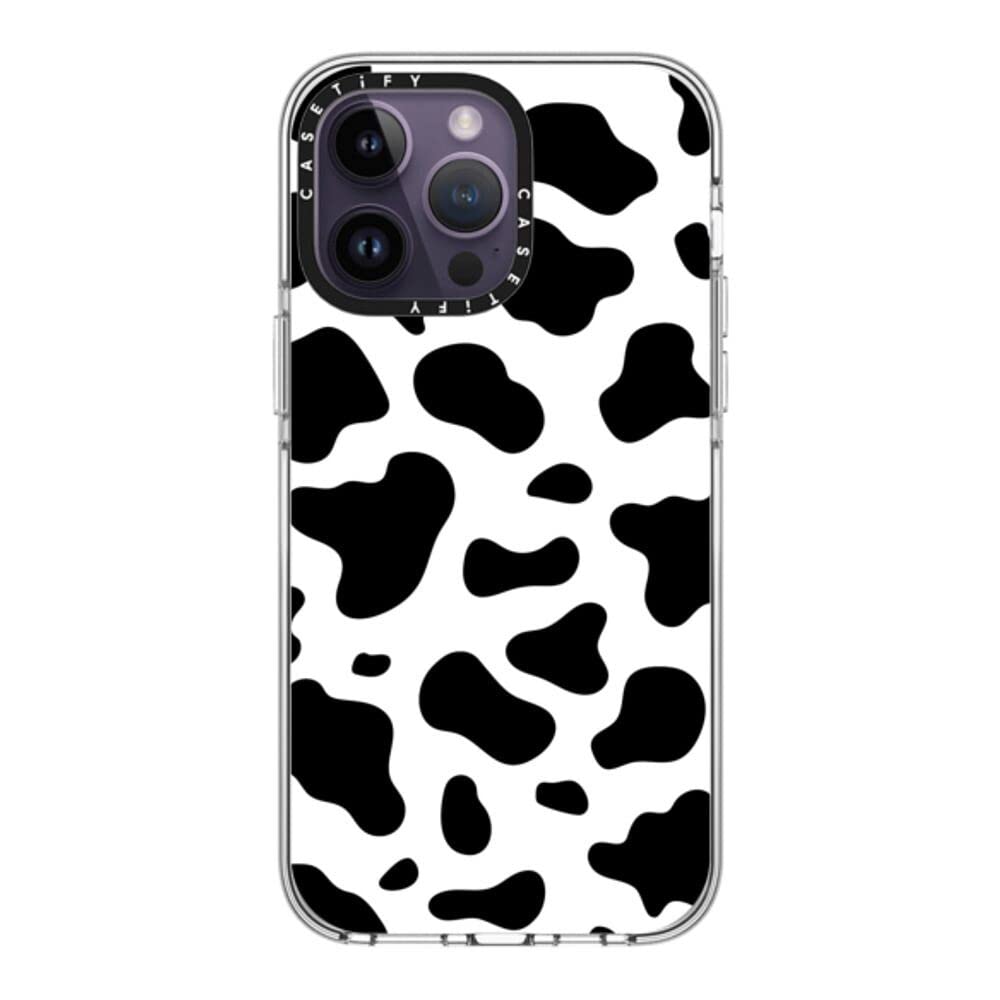 Casetify (ケースティファイ) クリアケース iPhone 14 Pro Max用 Magsafe対応 - 牛の柄