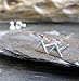 Teeny Tiny Triangle Stud Earrings Polished Sterling Silver Handmade in USA