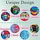 Heyshapeing Fidget-Decke für Erwachsene, Demenz, Produkte für ältere Menschen, Alzheimer, Demenz, Aktivitäten für Senioren, Fidget-Handgelenkmanschette, sensorisches Armband, Spielzeug für Senioren