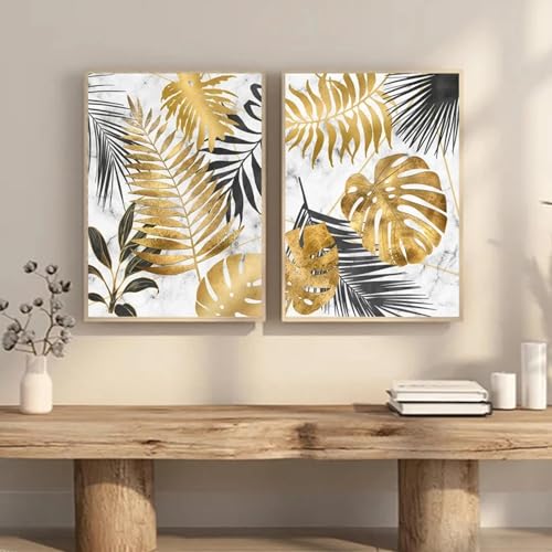 Monstera affiche nature morte pour un salon moderne chic - 3