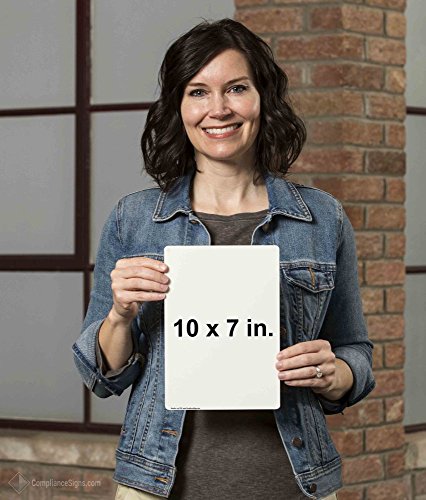 ComplianceSigns.com Warning In Case Of Appliance Fire, Use This Extinguisher (With Down Arrow) Bilingual Label Decal, 10x7 in. Vinyl