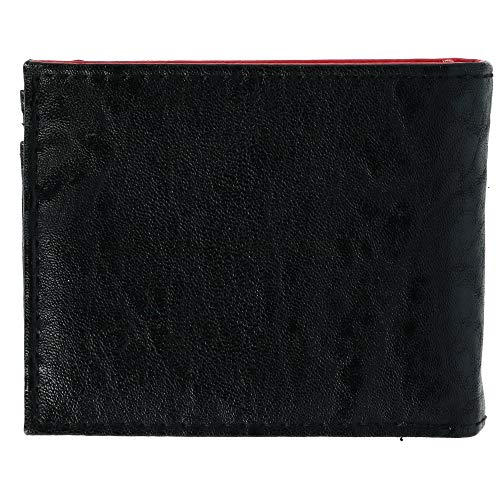 Marvel Deadpool Bi-Fold Boxed Wallet, Red & Black, One Size2