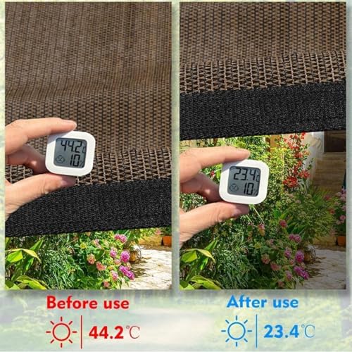 Toile d'ombrage résistante 90% UV bâche en maille avec œillets