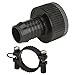 Price comparison product image GARDENA Sprinklersystem adapter piece: Tap connection piece, accessories for GARDENA Pipeline and Sprinklersystem, for a pressure-resistant hose connection, including hose clip (1513-20)
