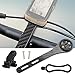 VGEBY1 Bike Computer Holder, Carbon Fiber Bike Handlebar Mount Holder Extension Bracket for Garmin Bryton (for Garmin)