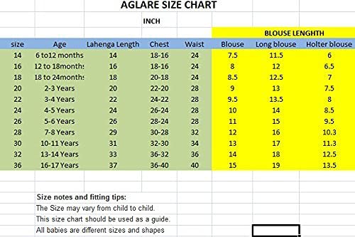 Image of Aglare Girl's Net Readymade Lehenga Choli