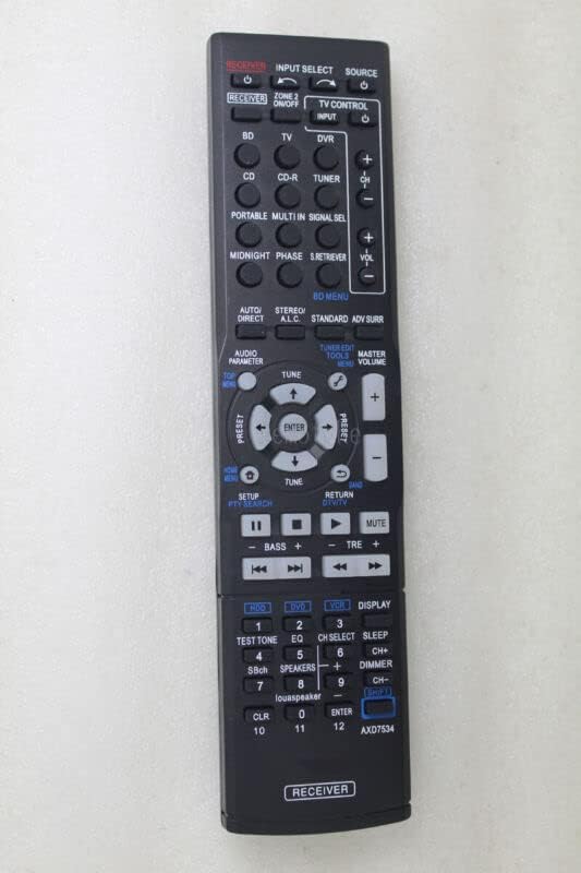 Replacement Remote Control Replace for TV/Audio/Projector for Pioneer VSX-921-K VSX-319V VSX-528-K VSX-421-K AV Receiver