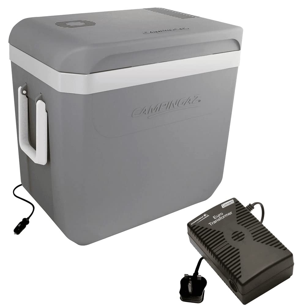Campingaz Powerbox Plus termoelektryczna lodówka 12 V, wysokowydajna lodówka samochodowa, z ochroną UV