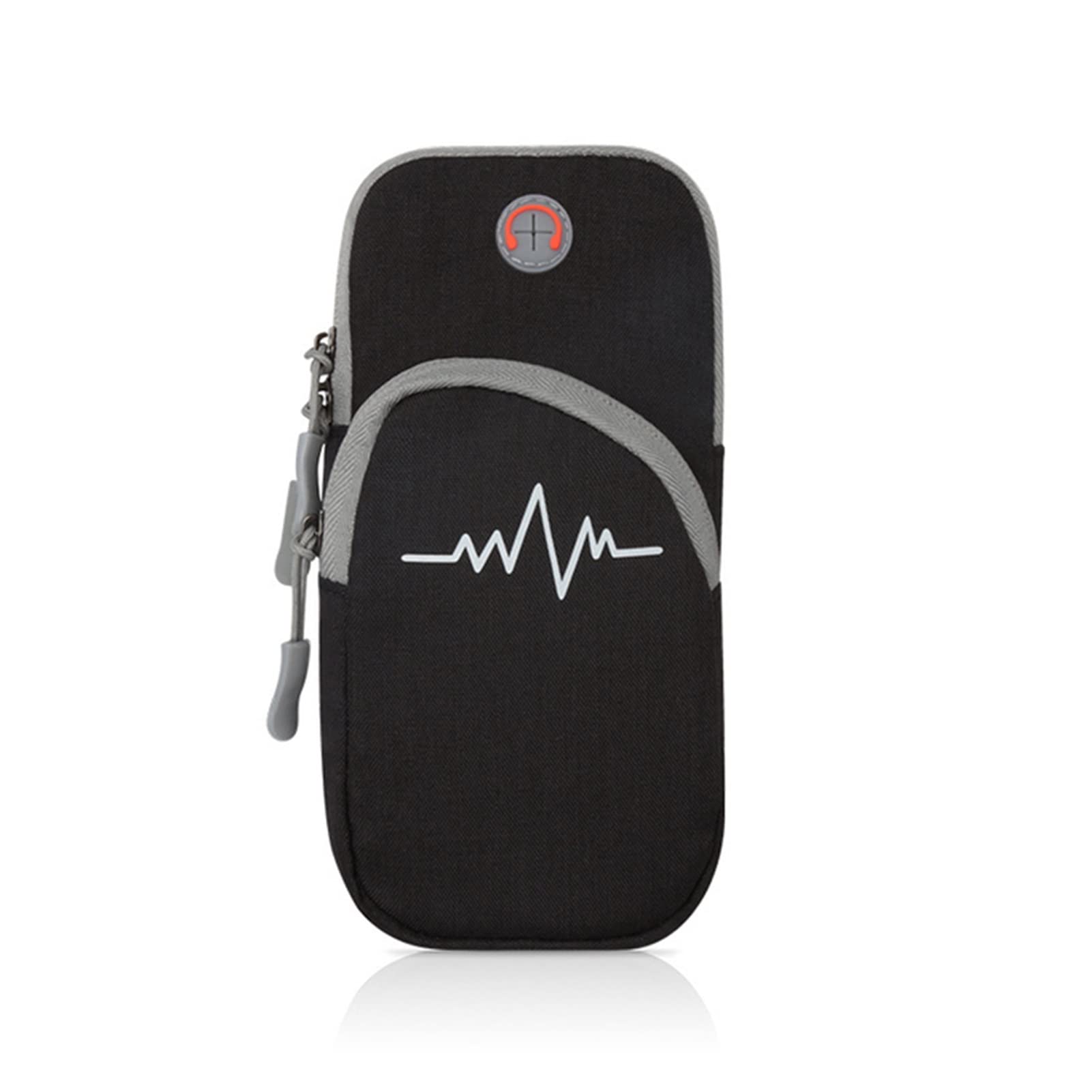 Bolsa deportiva impermeable para correr, cinturones para hombres y mujeres, brazaletes para teléfono móvil, bolsa de gimnasio, fitness, cremallera para el brazo (color: D, tamaño: 1)