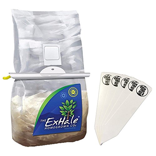 Exhale Homegrown CO2 Bag Homegrown with Hanger for Grow Rooms & Tents + Stakes Exhale Homegrown CO2 Bag Homegrown with Hanger for Grow Rooms & Tents + Stakes
