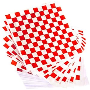 Extra Large, Grease Resistant Red C...