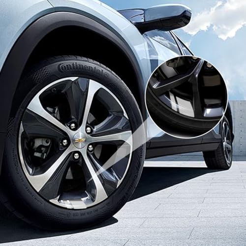 Image of Mandark 12PCS Car Wheel Rims Decal Stripes, Reflective Vehicle Tire Rim Stickers for 18-21 Inch Wheels, Safety Auto Exterior Hash Stripe Sticker Decoration, Universal for SUV, Truck, RV (White)