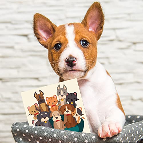 GLOBLELAND Sofa Dog and Cat Cutting Dies Metal Animals Die Cuts Embossing Stencils Template for Paper Card Making Decoration DIY Scrapbooking Album Craft Decor - Image 2