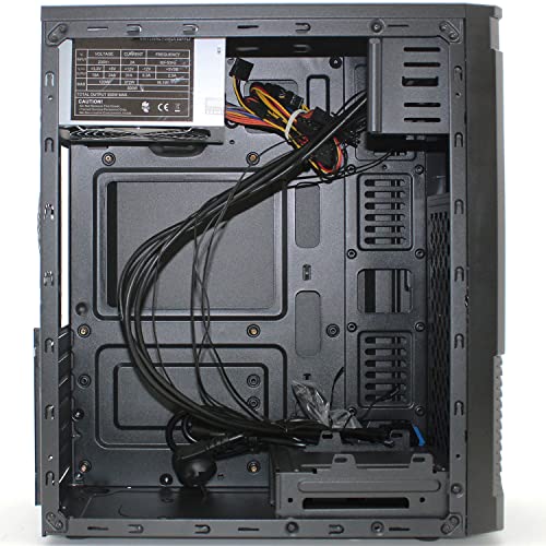Boîtier informatique complet avec alimentation 500W et format ATX noir - 4